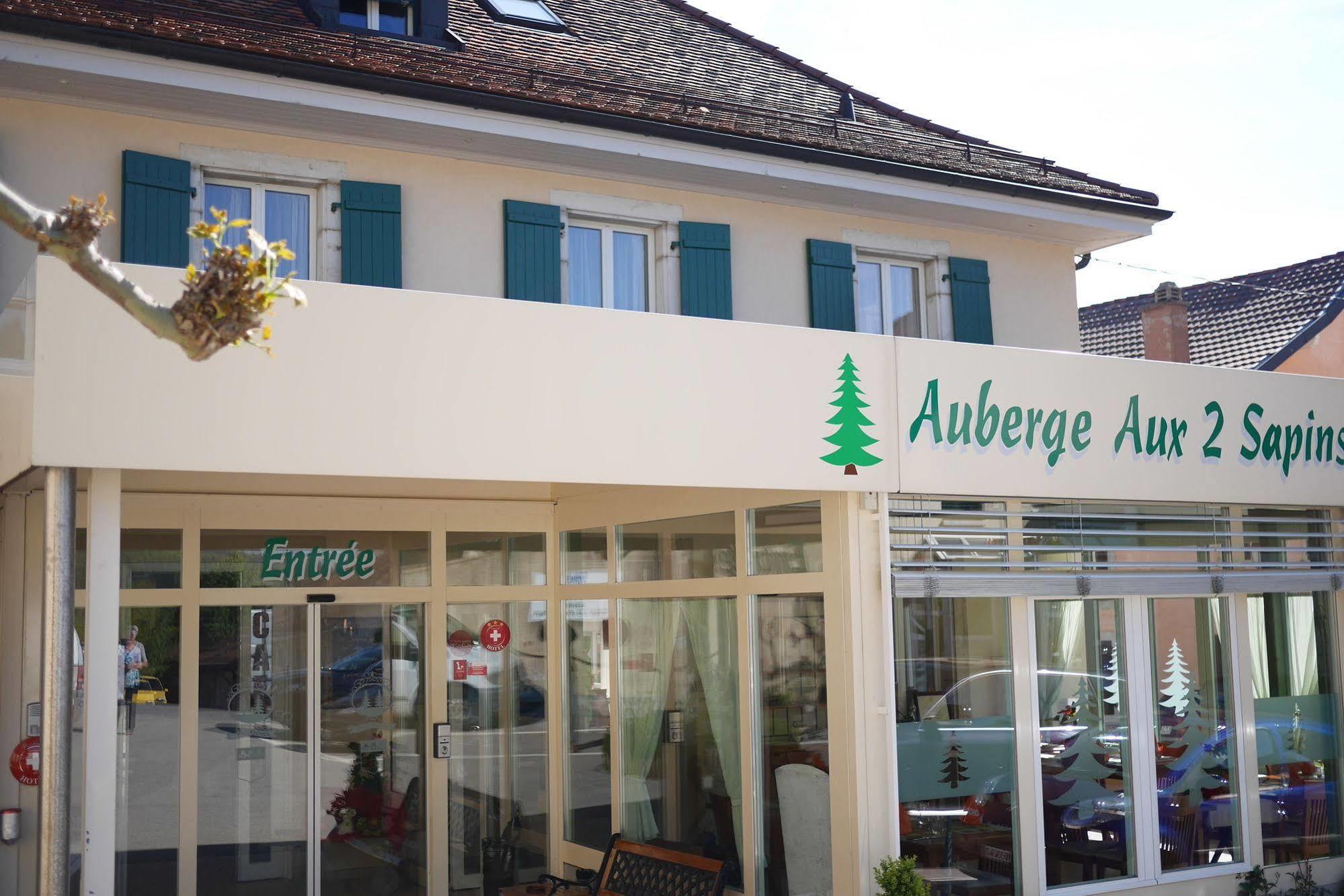 Auberge Aux Deux Sapins Montricher ภายนอก รูปภาพ